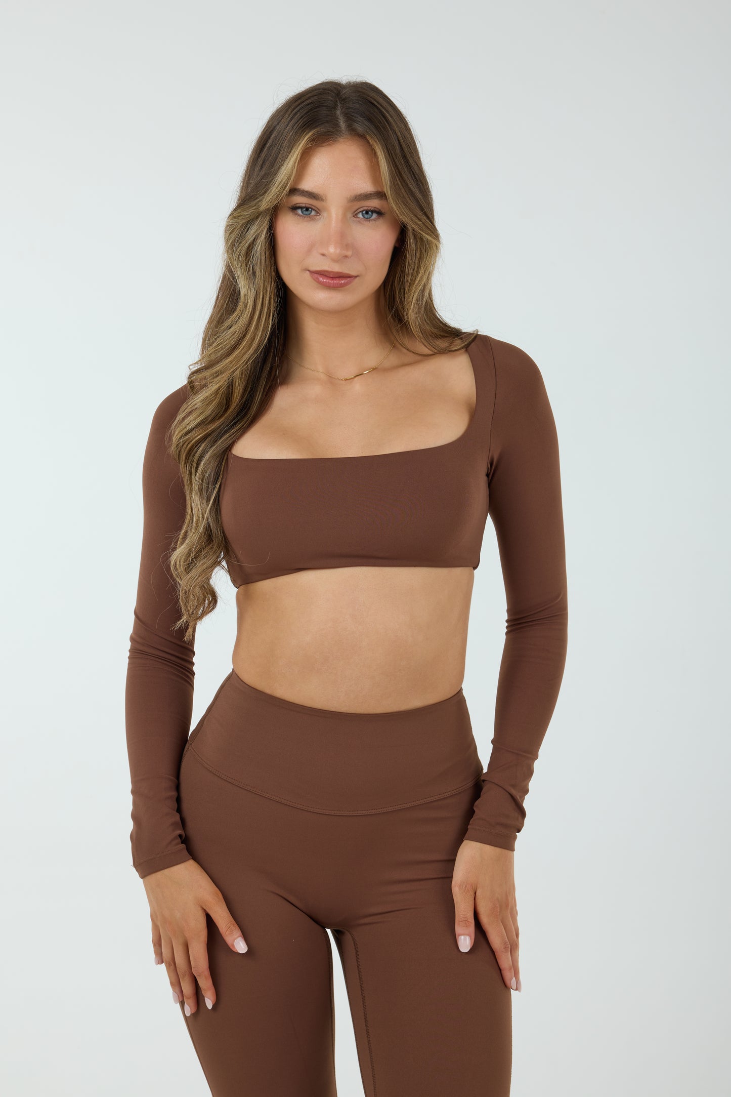 SORAYA LONG SLEEVE CROP