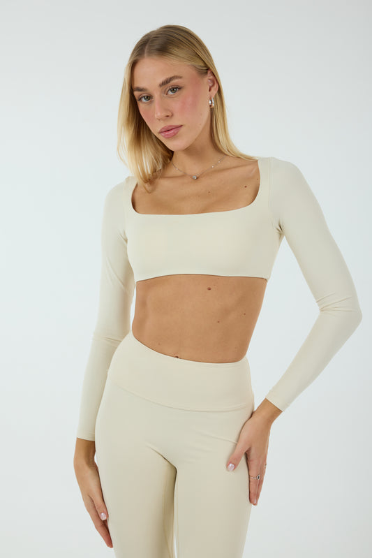 SORAYA LONG SLEEVE CROP